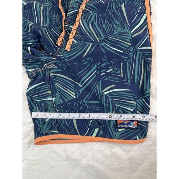 Patagonia Board Shorts Men's Hydropeak Stretch Floral Water Swim Trunks - Sz 30 - Picture 7 of 9